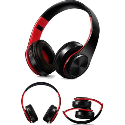 NEW Bluetooth4.0 Wireless Headphone Bass Stereo Headset With Microphone Support Wired SD Card USB For OPPO Phone