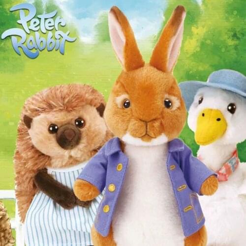 New 6 " 15cm Ty Peter Rabbit Series Cartoon Characters Petering Lily Ben Rabbit Plush Toy Dolls Soft kids doll Toy Birthday Gift