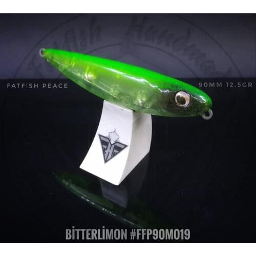 HANDMADE 2021 Topwater Fishing Lure for Saltwater and Freshwater 90mm 12.5 gr Floating Hardbait With 3x st41 Terible Hook