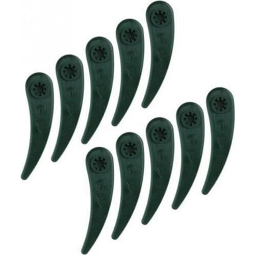 25Pcs Plastic Blade Cutter Replace for Trimmer Garden Lawn Mower Strimmer Blade for Bosch Durablade Trimmer Accessories