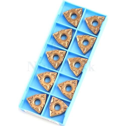 10PCS WNMG080404-PS LF9011 WNMG080408-PS LF9011 CNC Carbide lathe turning insert CVD Coated Metal Cutting Insert For Steel Parts