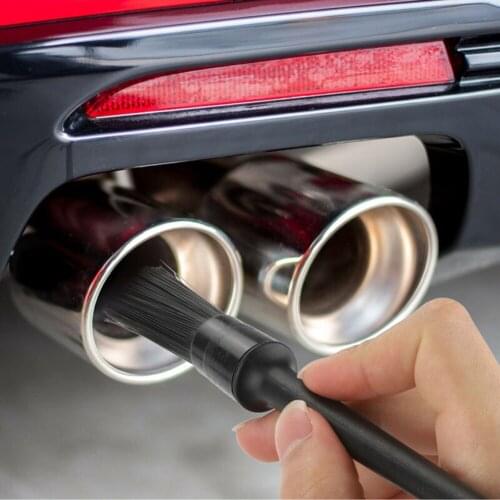 5pcs/Set Detailing Brush Auto For Wheel Clean Interior Kit Plastic Vehicle Brand New