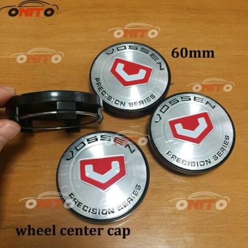 Car Accessories 4pcs 56mm 60mm Car Center Caps Badge Auto Car Wheel Hub Caps Emblem Wheel Center Caps for Vossen car styling