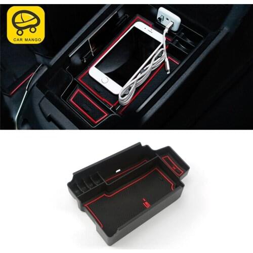 CAR MANGO Car Styling Middle Storage Organizing Box Case Interior Accessories FOR Cadillac XT5 2016