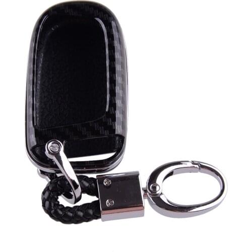 Car Key Cover Case Fob Fit For Jeep Grand Cherokee Renegade Compass Dodge Charger Challenger Dart Durango Journey Chrysler 300C