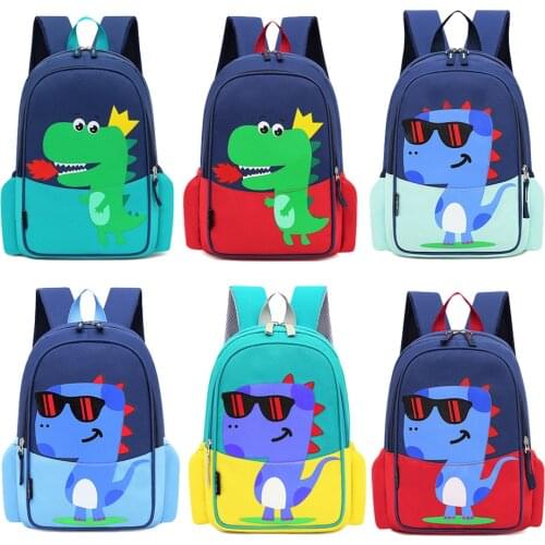 Dinosaur Kids School Bags For Boys Kindergarten School Backpacks for Girls Creative Animals Kids Bag