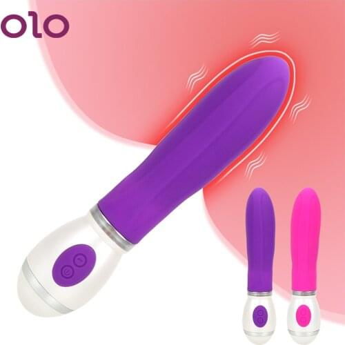OLO Dildo Swing Vibrator 12 Speed AV Stick Wand Clitoris Stimulator G-spot Massager Sex Toys for Women Female Masturbator