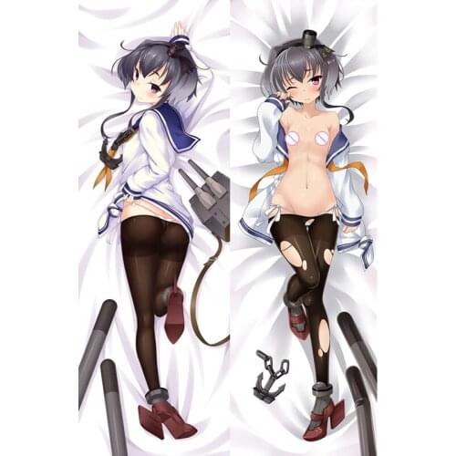Hot Japanese Anime Hugging Pillow Cover Case Pillowcases Decorative Pillows Double-Sided 2Way 2WT 50X160CM Kantai Collection