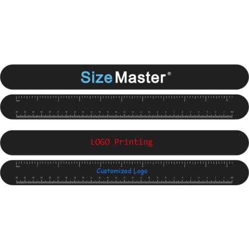26cm 10 inch big penis ruler cock ring size measure ring X30 pad for Easy pump max your penis size