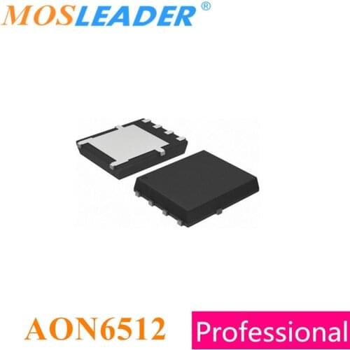 Mosleader AON6512 DFN5X6 100PCS 1000PCS QFN N-Channel 30V Mosfets Chinese high quality