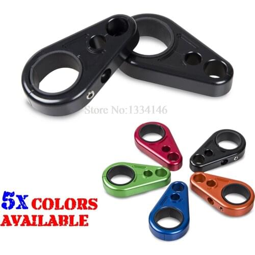 NICECNC 25mm Brake Line Clamps For Yamaha Banshee 350 Big Bear Grizzly 125 600 Raptor 250R 660R 700 Rhino 660 Warrior YFZ450