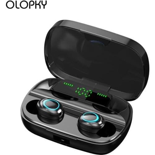 S11 Bluetooth Earphone Touch Fingerprint TWS Wireless Earphones 8D Stereo Noise Reduction Handsfree Headset Earbuds For Phone