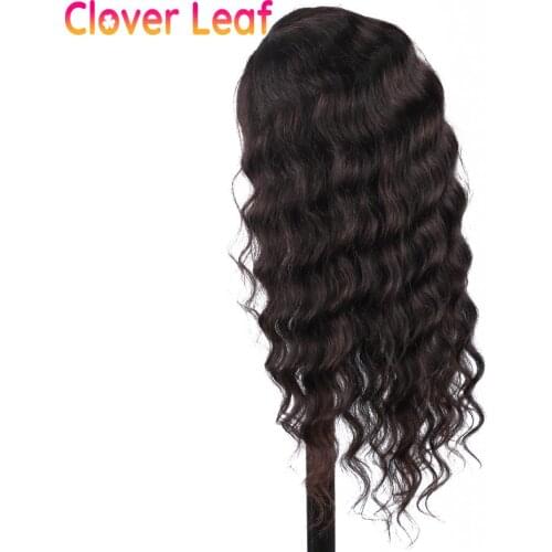 Loose Deep Wave Wig 13x4 Lace Front Human Hair Wig Indian Remy 180 Density Lace Front Wig Pre Plucked For Black Women