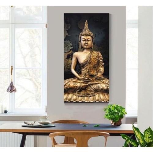 Religious Buddha icon diamond painting cross stitch portrait mosaic full diamond embroidery square rhinestone embroidery FG1868