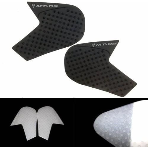 Tank Grip Pads For YAMAHA MT09 2014-2015-2016-2017 Protector Sticker Decal Gas Knee Grip Tank Traction Pad Side 3M