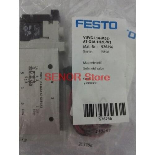 Brand new original solenoid valve VUVG-L14-M52-AT-G18-1P3 566499 [576256]
