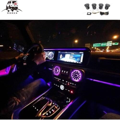 W464 interior ambient turbine fit for G-class 2018-2019year W464 turbine 4pcs same color with original