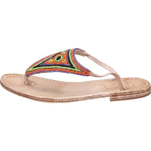 EDDY DANIELE women sandals multicolor