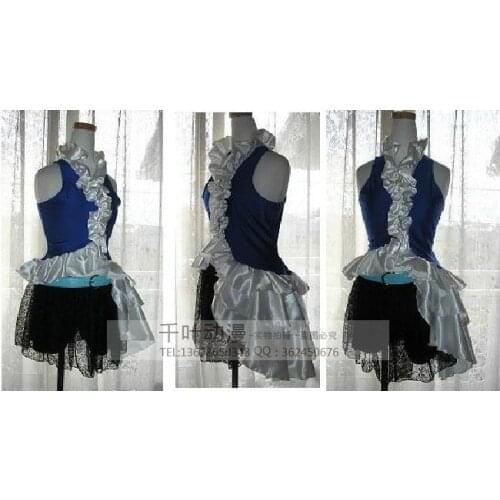 2016 Final Fantasy X YUNA Cosplay Costume Halloween Uniform Game Party Dress
