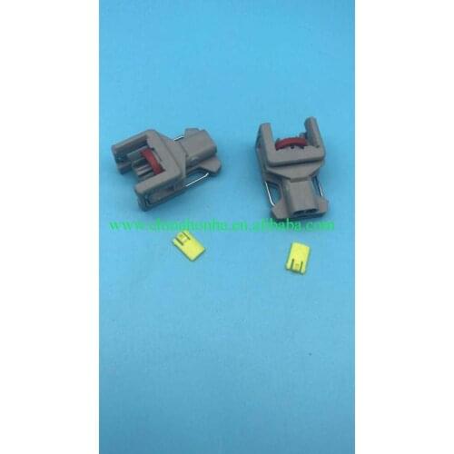 Free shipping 10 pcs 2 Pin Auto fuel spray nozzle/oil atomizer plug,Car Electrical plug for Delphi connector