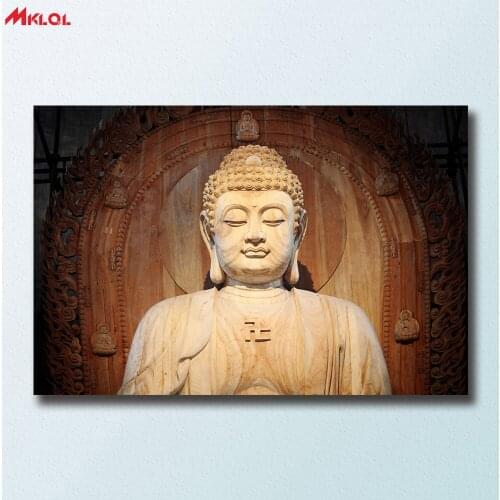 Large Wall Art Wall Decor Wall Painting buddha-street-art oil Painting Print Nice Painting wall picture for living room no frame