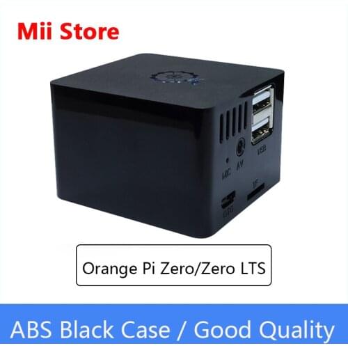 Orange Pi Zero ABS Black Case, Can Hold with Expansion Board Together, Easy installation and Precise opening