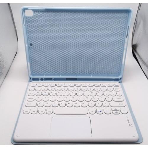 Keyboard And Touchpad Case For IPad 5th 6th 7th 8th 2020 Air 1 2 3 4 10.9 Pro 10.5 11 Inch Case With Pencil Holder PU Leather