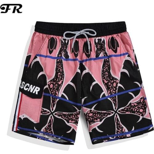FR New Mens Beach Shorts,Mens Quick-Drying Cotton Board Shorts,Male Casual Holiday Board Shorts