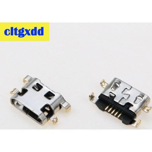 Cltgxdd 5 pin Micro USB jack Dock socket charging port connector for Lenovo A708t S890 for Alcatel 7040N OT6012 for HuaWei G7