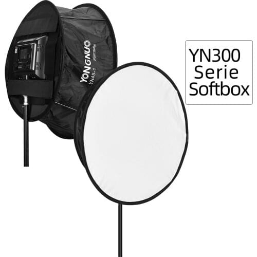 YONGNUO Softbox Diffuser for YONGNUO YN300 II YN300III YN300 IV YN320 LED Video Light Panel Foldable Soft Filter
