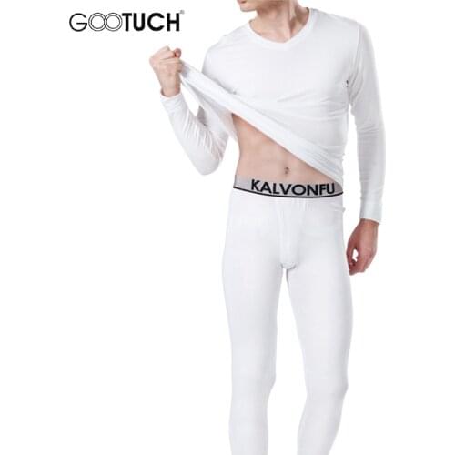 Winter Cotton Long Johns Set Mens Warm Thermal Underwear Male V Neck Pajamas Lounge wear Sleep Wear Plus Size Long Johns 5180