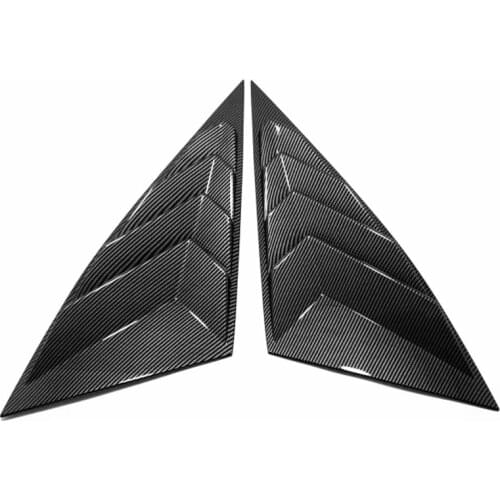 Car Rear Window Triangle Shutters Cover Trim Decoration Sticker Car Decorative Accessories For Hyundai Tucson 2021 2022