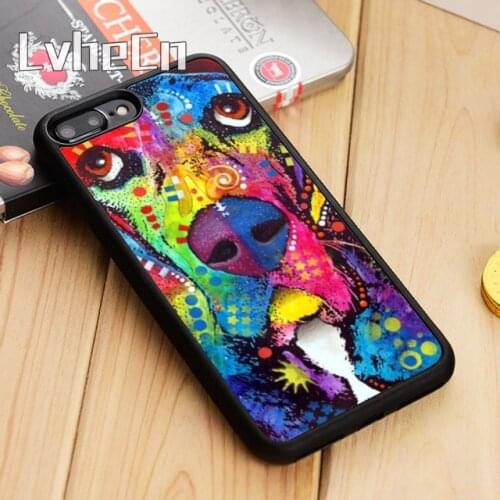 LvheCn Basset Hound Dog Phone Case Cover For iPhone 5 6 6s 7 8 plus 11 12 Pro X XR XS Max Samsung Galaxy S6 S7 edge S8 S9 S10