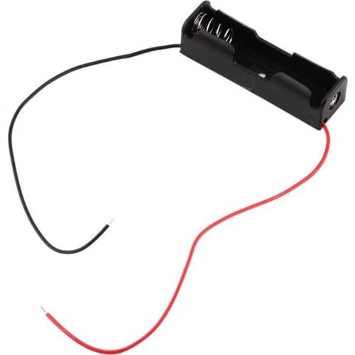 AA Size Battery Holder Plastic Case Storage Box With Lead Wire for AA 1.5V battery