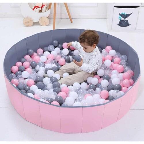 3 Sizes Baby Playpen Children Safety Barrier Pool Balls Foldable Dry Pool Infant Ball Pit Ocean Ball Toys For Children Gift