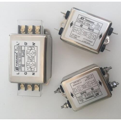 EMI Power Filter CW4L2-20A/6A/10A/3A-T Dual Filter Purifier CW4L2-20A CW4L2-6A CW4L2-10A CW4L2-3A Dual Filter Purifier