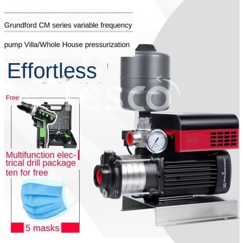 Grundfos cm3-3 frequency conversion water pump water heater tap water booster pump home automatic villa constant pressure water