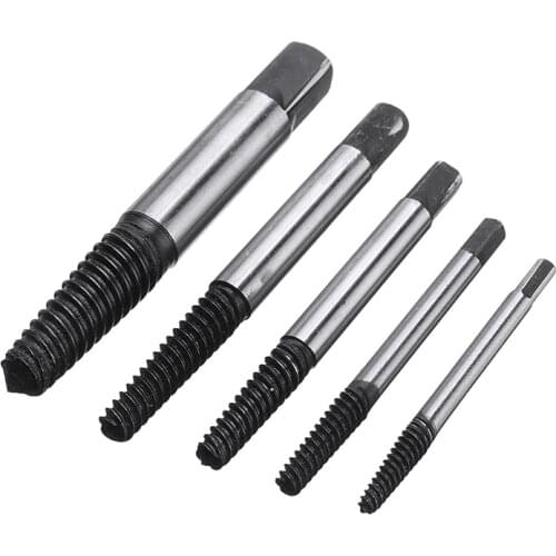 5pcs Broken Screws Extractor Removal Tool Metric Easy Out Damaged Bolts Drill Bits 3-18mm Myaitr