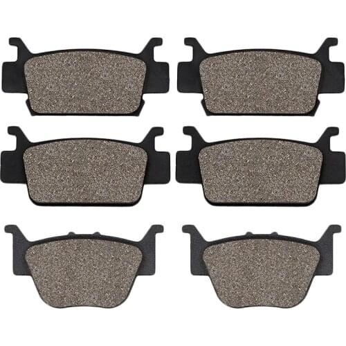 Motorcycle Front Rear Brake Pads Set for Honda TRX680 TRX 680 FG/FA Fourtrax Rincon Gpscape 2006 2007 2008 2009 2010 2011-2019