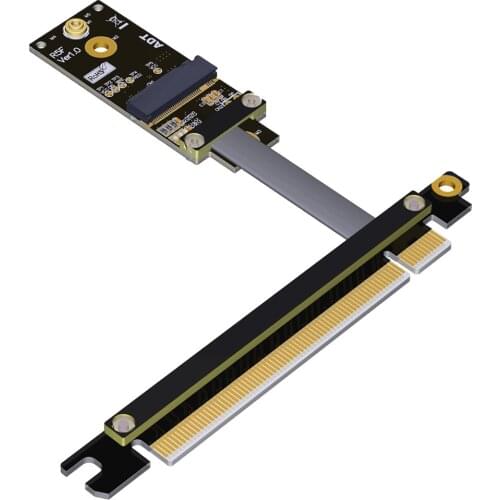 PCIe X16 To M.2 A.E. Key WiFi Adapter Extension Cable Wireless Network Card Cable PCIE3.0 M2 WIFI To16X Converter
