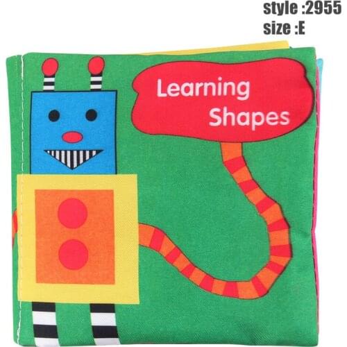Cloth Book Intelligence Development Cognize Books Educational Toy for Kid Baby M09