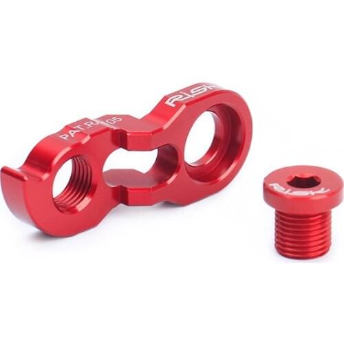 Bicycle Rear Derailleur Extender Aluminum Alloy Sturdy Durable Frame Tail Hook Extender Bicycle Accessories B2Cshop