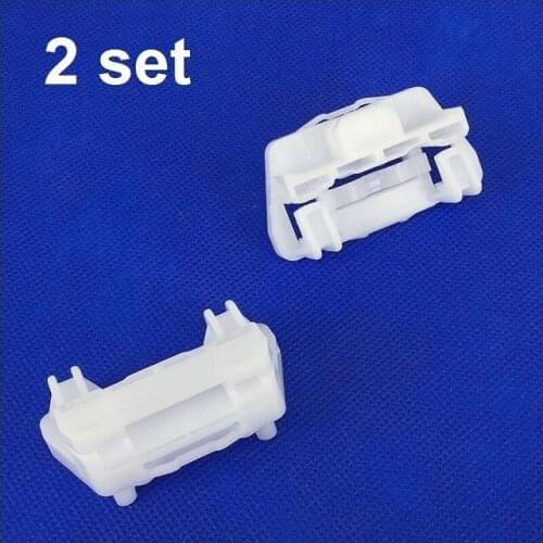 X2 SET FOR JAGUAR S-TYPE Window Regulator Repair Kit Clip Front Left & Right 1999-2008