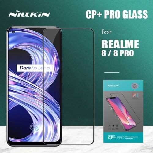 Nillkin for OPPO Realme 8 Pro Glass CP+ PRO Full Cover Tempered Glass Protective Screen Protector for OPPO Realme 8 8 Pro Glass