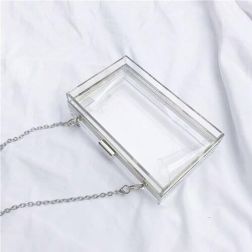 Women Acrylic Prom Handbag Ladies Wedding Party Evening Clutch Banquet Purse Shoulder Bag 20CA