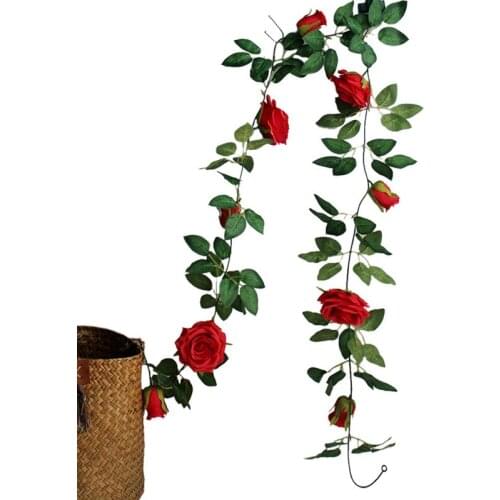 1pc Lifelike Artificial Vine Decorative Fashion Faux Maple Garland Artificial Garland Decor Accessories Photography Props