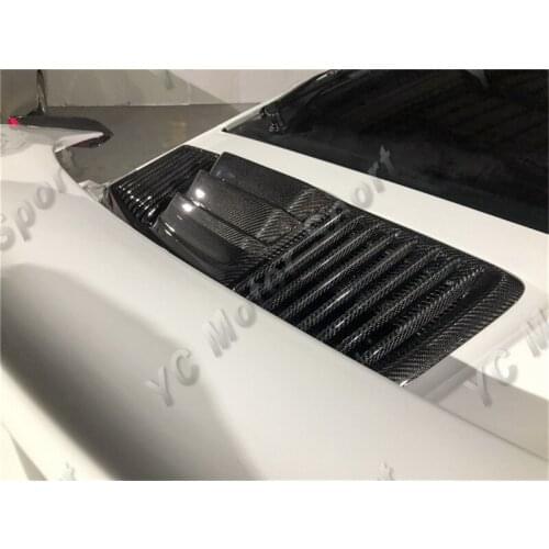 Car Accessories Perfect Fitment Carbon Fiber Turbo-Style Vent Louver Fit For 2016-2018 911 991.2 All Models Vent Louver