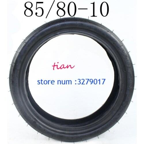 Free Shipping Good Reputation 85/80-10 Electric Scooter Self Balanced Scooter Vacuum Tubeless Tire Vacuum Explosion Proof Tyre