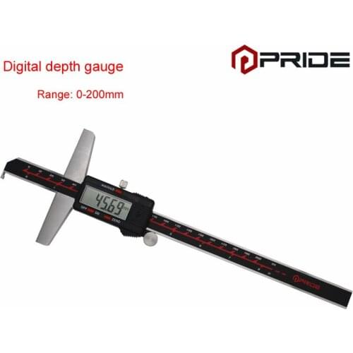 Single Hook Digital Depth Gauge 0-200mm