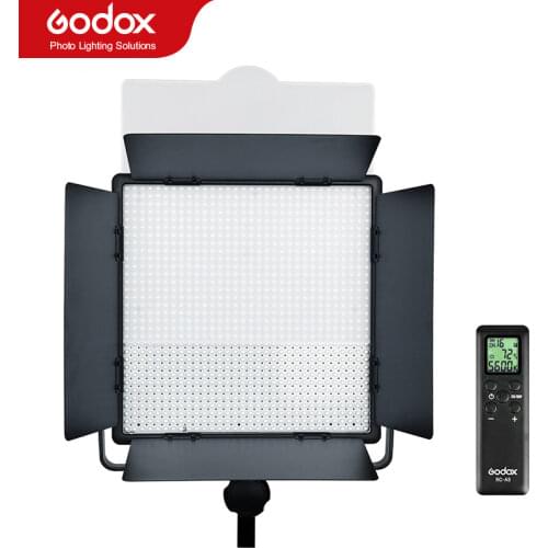 Godox LED1000W LED 5600K White Video Light Lighting Brightness with Wireless Remote and Power Adapter For Camera DV Video